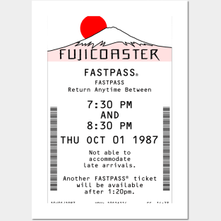 Fujicoaster Fastpass Posters and Art